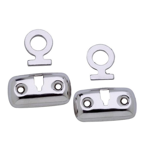 Attwood Marine Attwood Mooring Fender Lock Kit - Stainless Steel Pair 11575-3